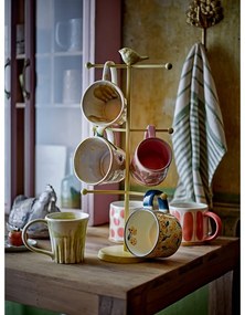 Глинени чаши в комплект от 3 бр. в цвят сьомга/кремави 450 ml Linora – Bloomingville