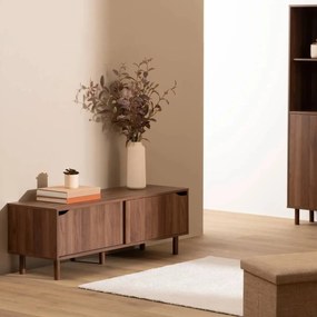 ТВ шкаф 5five Slidy, С 2 плъзгащи врати, 120x40x42 cm