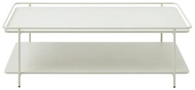 Светлосива метална масичка за кафе 55x110 cm Yuba – Unique Furniture