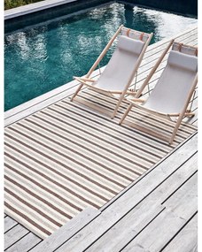 Бежова пътека за открито и закрито 70x240 cm Teo Brown – Pappelina