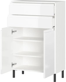 Бял шкаф за баня 60x97 cm Salinas - Germania