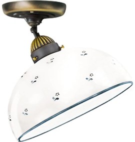 Kolarz 731.10.24 - Полилей за повърхностен монтаж NONNA 1xE27/75W/230V Ø 30 см син