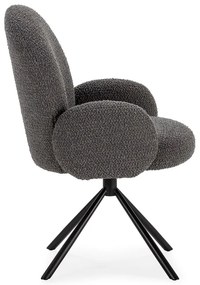 Тъмносив фотьойл Dario - Marckeric