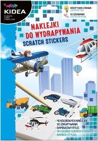 Kidea - Стикери за издраскване Превозни средства 99139
