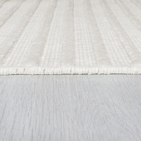 Бял килим от шенил подходящ за пране 160x240 cm Elton – Flair Rugs