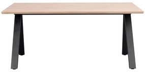 Сгъваема маса за хранене с дъбов плот 170x100 cm Carradale - Rowico