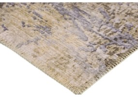 Светлосин/светлокафяв килим подходящ за пране 80x150 cm Sandstorm – Vitaus
