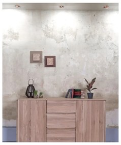 Масивен дъбов скрин с 3 чекмеджета , ширина 180 см Fawn - Gazzda