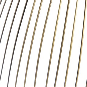 Дизайнерска висяща лампа месингова тел 39,8 см - Pia