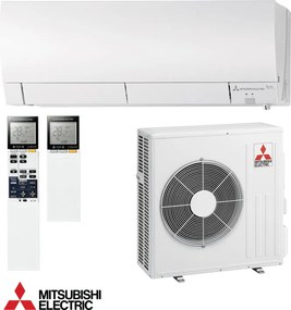 Инверторен климатик Mitsubishi Electric MSZ-FH50VE + MUZ-FH50VEHZ, 18000 BTU, 37 м2, A+++, R-410A, I-SEE, Natural Flow, Plasma Quad, Swing, Бял
