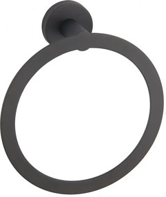 Mexen Tiber закачалка за кърпа, черна - 7050532-70