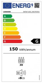 Виноохладител Liebherr EWTdf 1653, 97 Л, SN-ST, MagicEye, SoftSystem, LED, Бял