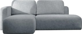 Ъглов диван Cozy-Сиво-Ляв
