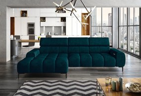 Ъглов диван Pallase mini-Left-Green