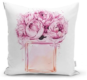 Калъфка за възглавница Розови цветя, 45 x 45 cm - Minimalist Cushion Covers