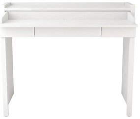 Бяло разтегателно бюро 16 Mel Console - Woodman