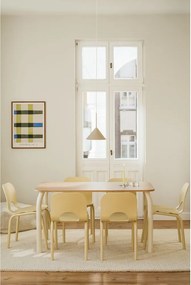 Трапезна маса с дъбов плот 80x140 cm Meko – noo.ma