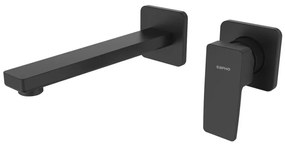 Sapho - Смесител за мивка 2-отворен TURSI, матово черен