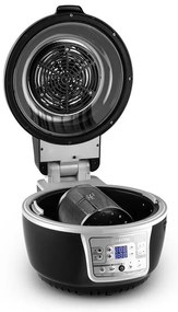 Klarstein VITAIR TURBO, 1400W, 9 L, фритюрник с горещ въздух, скара, печене, сиво-черно