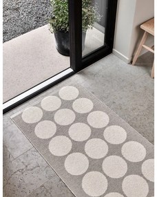 Бежова и кремава пътека за открито и закрито 70x160 cm Hugo Linen Vanilla – Pappelina