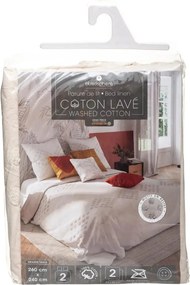 Спален комплект atmosphera Ivory, Релефен памук - 220x240 cm