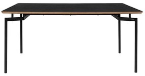 Черна трапезна маса 90x160 cm Alto – Støraa