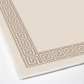 Светлокафяви килими за баня в комплект 2 бр. 60x100 cm – Foutastic