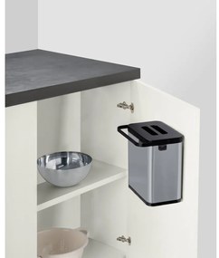 Контейнер за компостируеми отпадъци в матово сребрист цвят 3 l Colin – Wenko