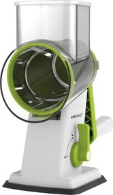 Ръчно ренде с 3 сменяеми приставки Kinghoff KH 1960, Неръждаема стомана, Бял/Зелен