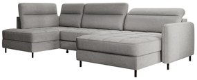 Разтегателен диван в П-образна форма NERTO, 306x100x165, toscany 03, десен
