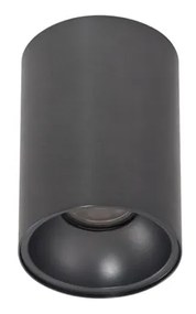 Модерен вграден прожектор тъмно сив GU10 50mm - Deep