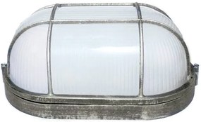 Аплика - таванна светлина Градина Nautilus Curve Mesh-Ръжда