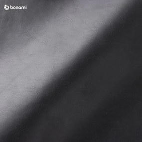 Черно кресло от изкуствена кожа Feston - Zuiver