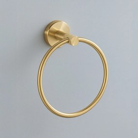 Закачалка за баня Ring 6610 Modern Brush Gold