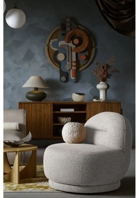 Светлосиво кресло Ovo – Miuform