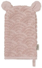 Сиво-розова кърпа от органичен памук 14x22 cm Dusty Rose – Cam Cam Copenhagen