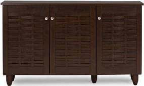 Шкаф за обувки Warren 3D-Венге