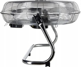 Вентилатор за под Esperanza EHF006 Cyclone, 110W, 45 см, 3 скорости, 116м3/мин, Алуминиеви перки, Сребрист/хром