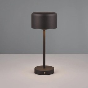 Матовочерна настолна LED лампа с възможност за димиране (височина 30 cm) Jeff - Reality