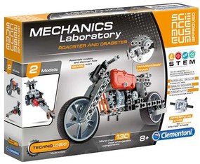 Clementoni - Конструктор Мотор 130ч Mechanics laboratory