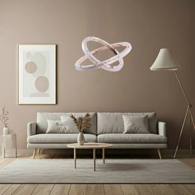 Лампа LED MS011-CP ROSE GOLD 59cm