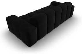 Диван от черно кадифе 222 cm Kendal - Micadoni Home