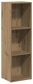 855775 vidaXL Шкаф за книги Artisan Oak 36x30x114 cm Инженерна дървесина
