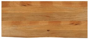 370601 vidaXL Плот за маса, жив ръб, 140x60x3,8 см, масивно дърво манго
