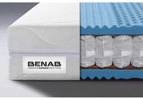 Двустранен матрак с твърда/средна пружина 90x200 cm BonFlex PLUS - BENAB