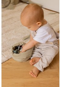 Светлозелени текстилни детски кутии за съхранение в комплект от 2 бр. ø 30x20 cm Bambie Olive – Lorena Canals