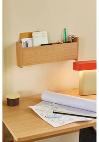 Оранжева и бежова настолна лампа (височина 25 cm) Sleek - Hübsch