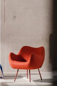 Червено вълнено кресло RM58 – noo.ma