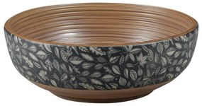 Кафява керамична кръгла мивка ø 41 cm Priori – Sapho