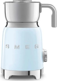 Уред за разпенване на мляко Smeg MFF11PBEU, 500 W, 600 мл, 8 програми, Подвижна кана, Автоматично изключване, Пастелно Синьо